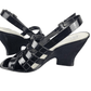 Franco Sarto women's black patent sandals size 9.5M