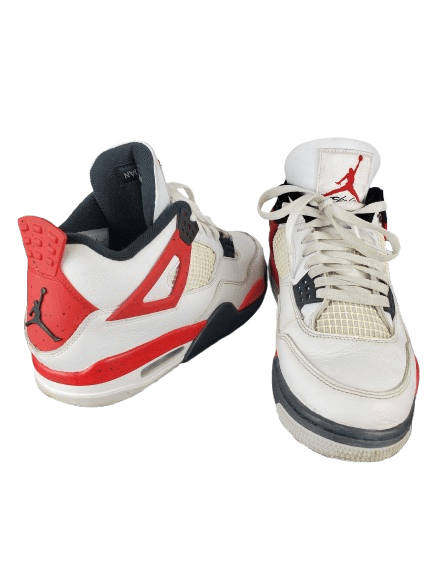Air Jordan 4 Retro men's Red Cement DH6927-161 sneakers size 10