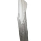 Fashionable women's white and silver sequin jumpsuit size 2XL - Solé Resale Boutique thrift