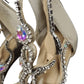 Thalia Sodi women's gold rhinestone sandals size 9M
