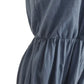 blue dress with a white background
