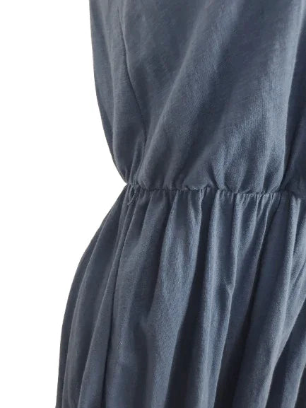 blue dress with a white background