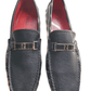 Fendi men's black logo loafers size EU 45