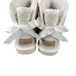 UGG women's white and glitter silver size 7
