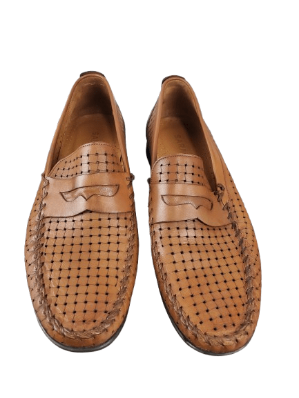 Sarar men's brown penny loafers size 9.5