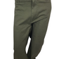 Green pants on a white background