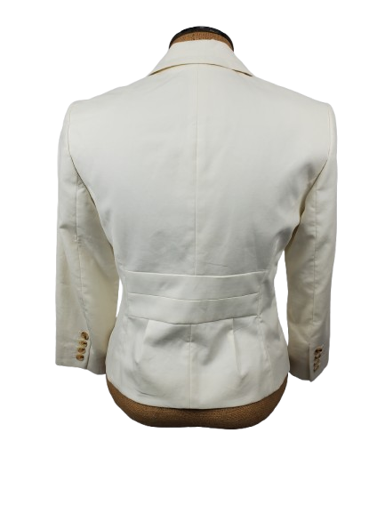 Ann Taylor Loft women's beige blazer size 6
