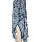 Vince Camuto women's blue and white floral  size kimono O/S