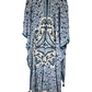 Vince Camuto women's blue and white floral  size kimono O/S
