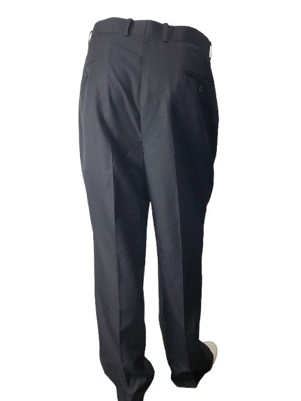 black pants on a white background