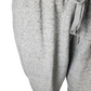 Gray sweatpants on a white background
