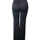 Black pants on a mannequin against a white background