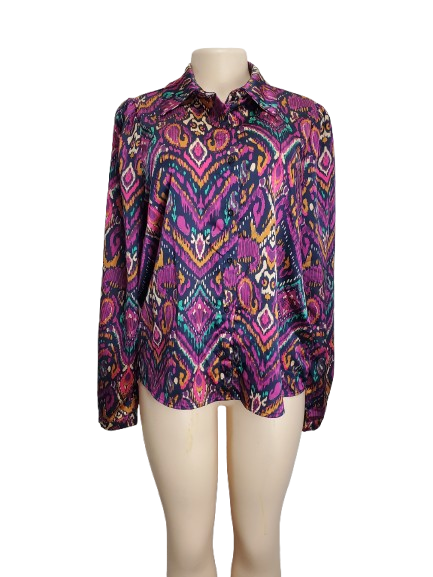 Shein Frenchy women's multicolor blouse size L
