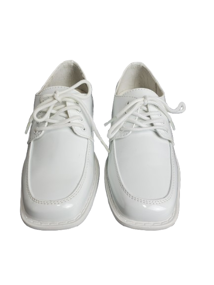 Pair of white dressy on a white background