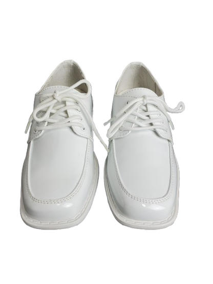 Pair of white dressy on a white background