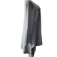Gray top on a mannequin against a white background
