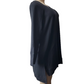 Suzanne Betro women's bluish thermal look top size 1X