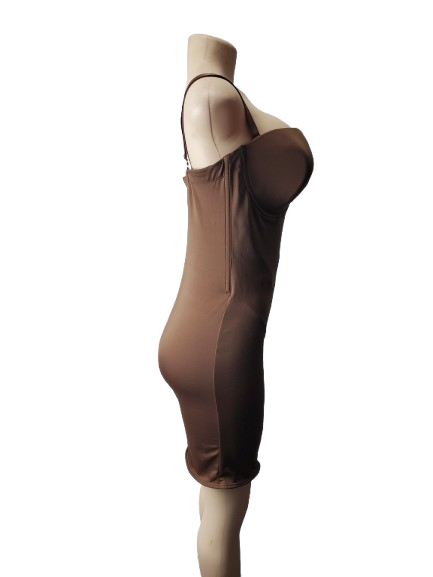 Marilyn Monroe women's mocha brown shapewear size 3X
