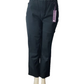 Black pants on a mannequin with a white background
