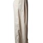 Beige pants on a mannequin against a white background