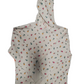 Floral-patterned baby blanket on a white background