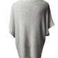 Gray sweater on a mannequin against a white background