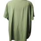 Green blouse on a mannequin with a white background