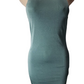 Patima sleeveless dress on a mannequin against a white background