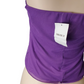 Purple top with a 'Forever 21' tag on a white background
