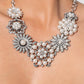 The Raven women's silver necklace and earring set - Solé Resale Boutique thrift