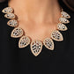 The Cody women's gold necklace and earring set - Solé Resale Boutique thrift