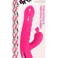 Thrusting and Vibrating Silicone Rabbit Vibrator