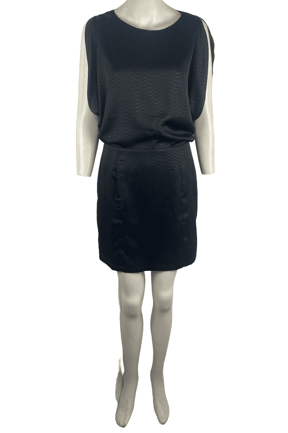 Akira Chicago Black Label women's black open dress size M - Solé Resale Boutique thrift