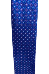 Feraricci men's blue and purple tie - Solé Resale Boutique thrift