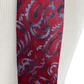 Bachrach men's red paisley tie - Solé Resale Boutique thrift