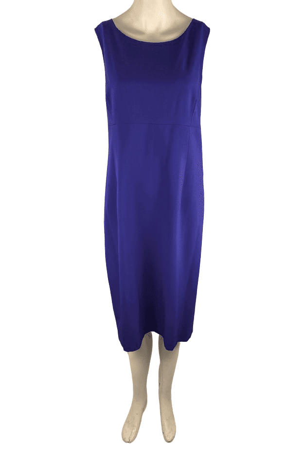 Kasper women's purple casual dress size 18 - Solé Resale Boutique thrift