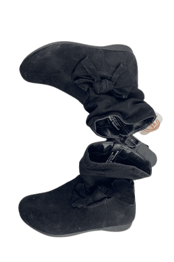 Wonder Nation toddler girls black boots size 9 - Solé Resale Boutique thrift