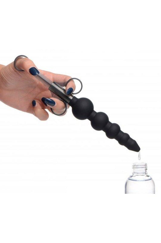 Silicone Graduated Beads Lubricant Launcher - Solé Resale Boutique thrift