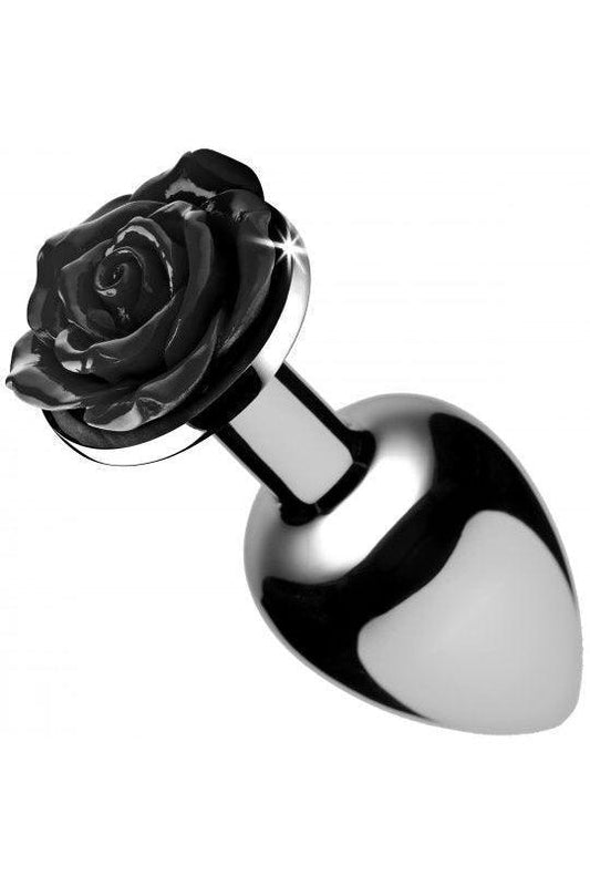 Black Rose Anal Plug- Small