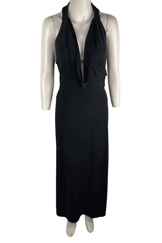 Blondie Nites women's black long dress size 9 - Solé Resale Boutique thrift