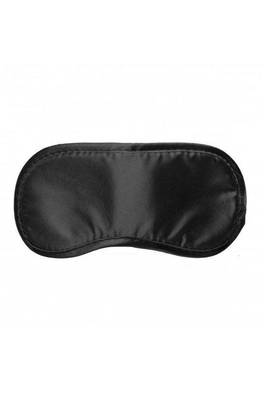 Black Satin Blindfold Mask