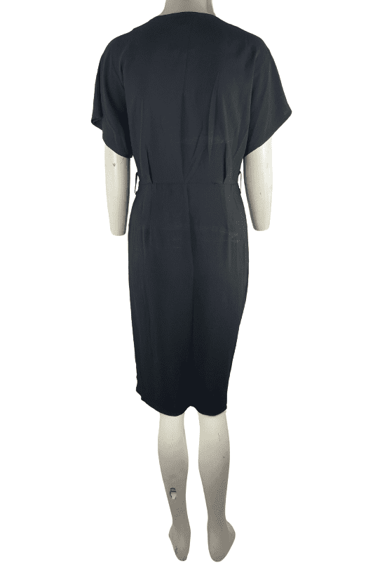 Executive Ponies women's black knee length dress size 12 - Solé Resale Boutique thrift