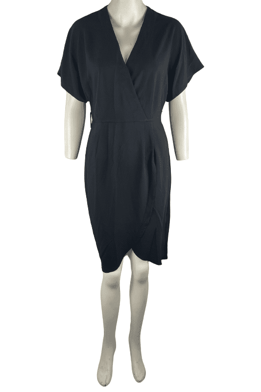 Executive Ponies women's black knee length dress size 12 - Solé Resale Boutique thrift