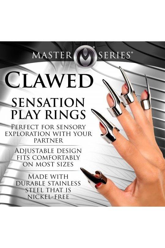 Clawed 5pc Sensation Play Rings - Solé Resale Boutique thrift