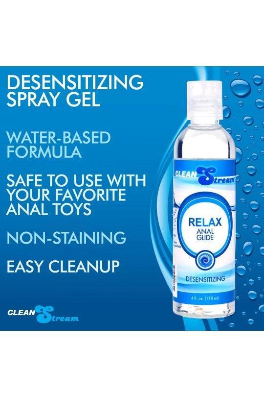 CleanStream Relax Desensitizing Anal Lube 4 oz