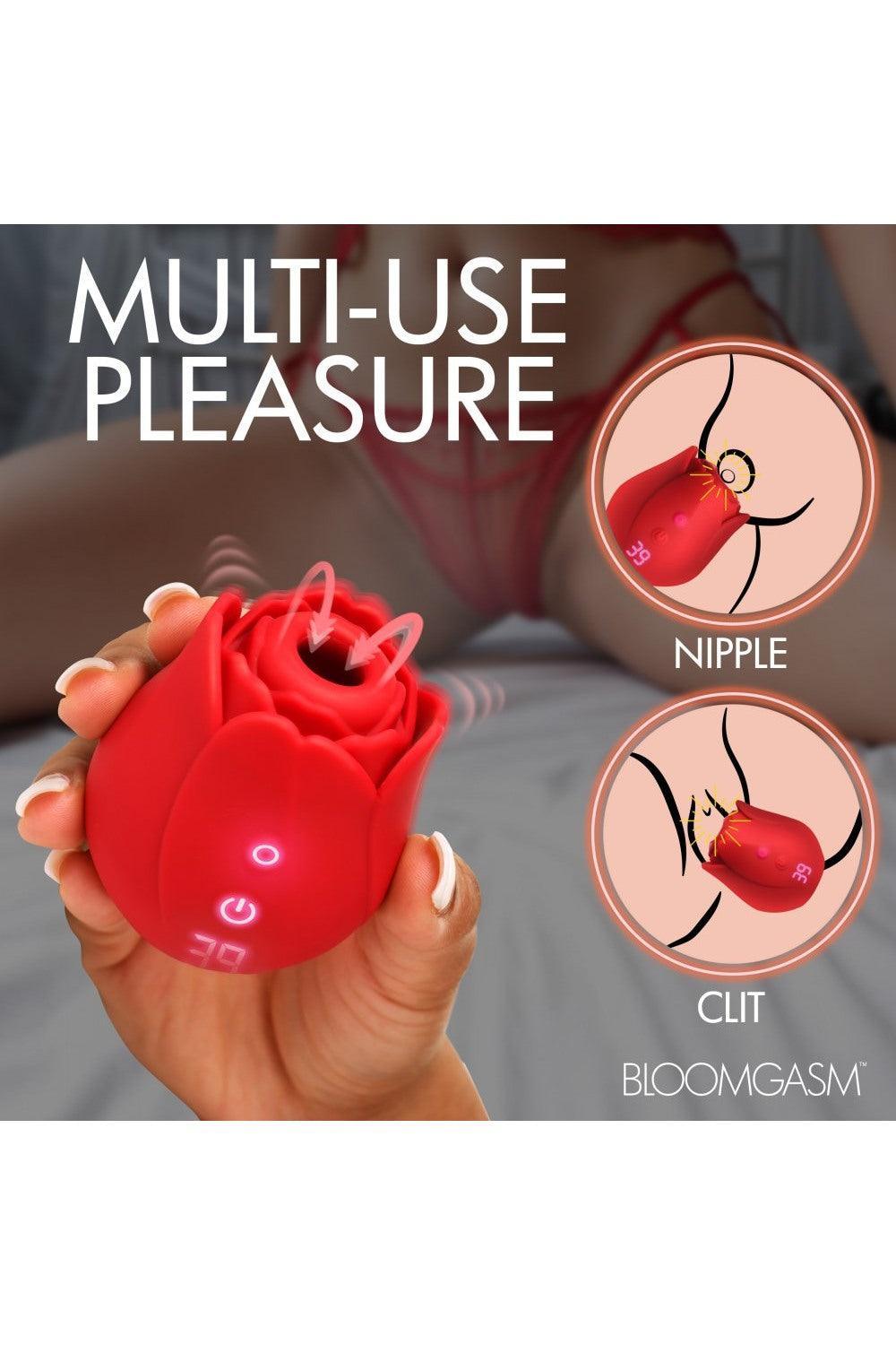 Cyber Rose Sucking & Vibrating Digital Clitoral Stimulator