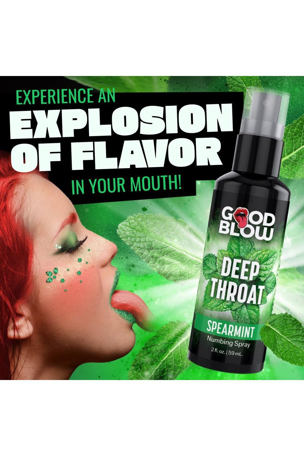 Deep Throat Mint Numbing Spray