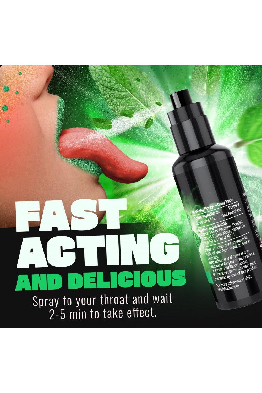 Deep Throat Mint Numbing Spray