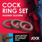 Discreet Silicone Cock Ring Set - Dark - Solé Resale Boutique thrift