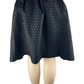Elle women's black polka dot skirt size 12 - Solé Resale Boutique thrift